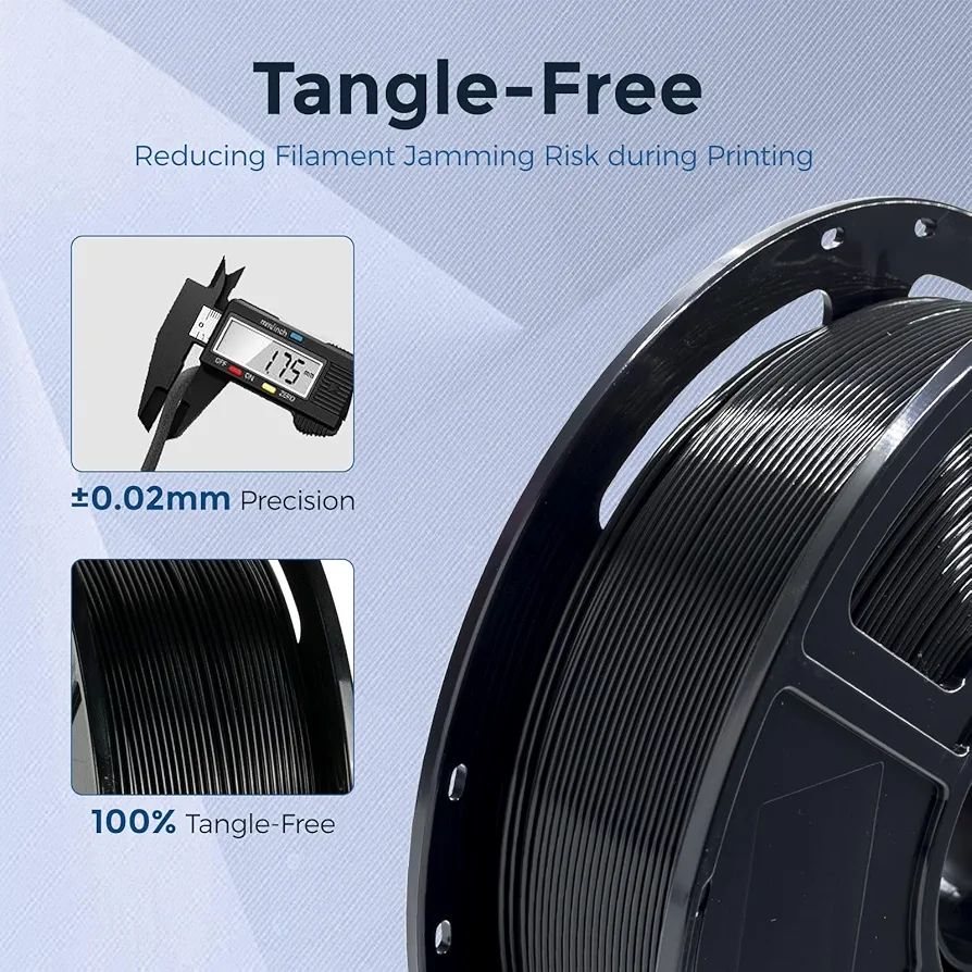 tangle free PETG 3d printing filament  in Dubai UAE