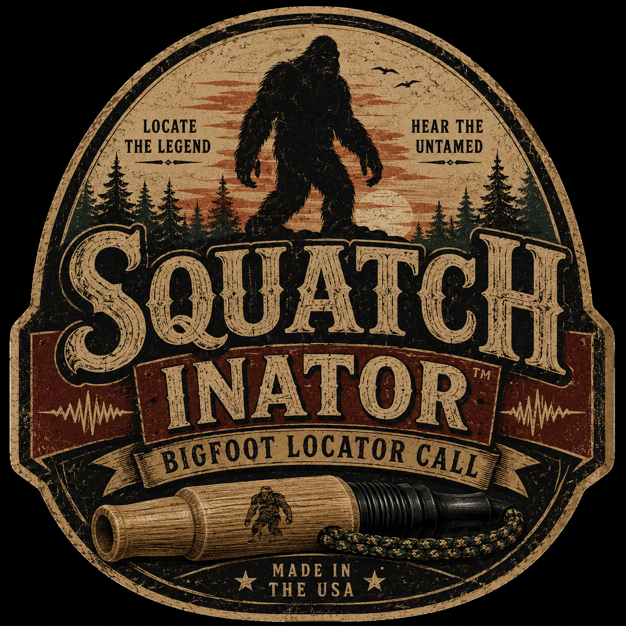 Squatch Inator Bigfoot Locator Call