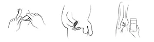 We-Vibe Vector+ Illustratie