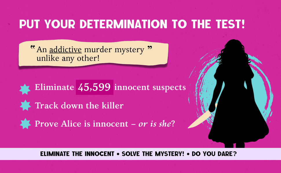  The Killer Isn't Alice: The 46,600 Suspect Murder Mystery Puzzle 