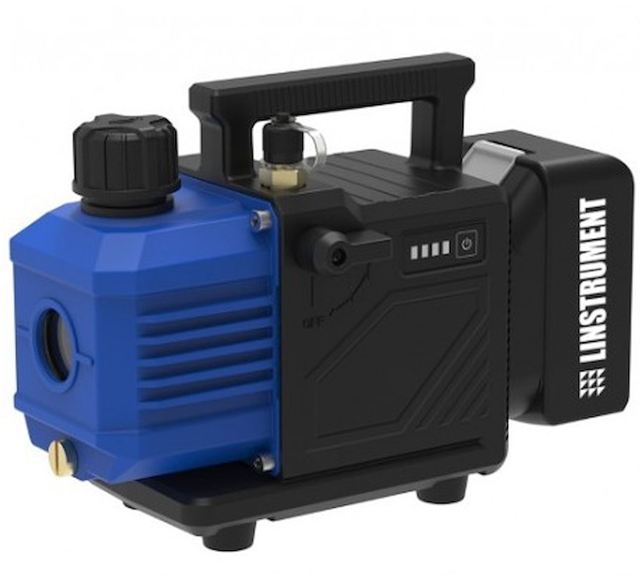 Pompe à vide 57L/M électroportative, compatible R32 - batterie 18V 5.0Ah 