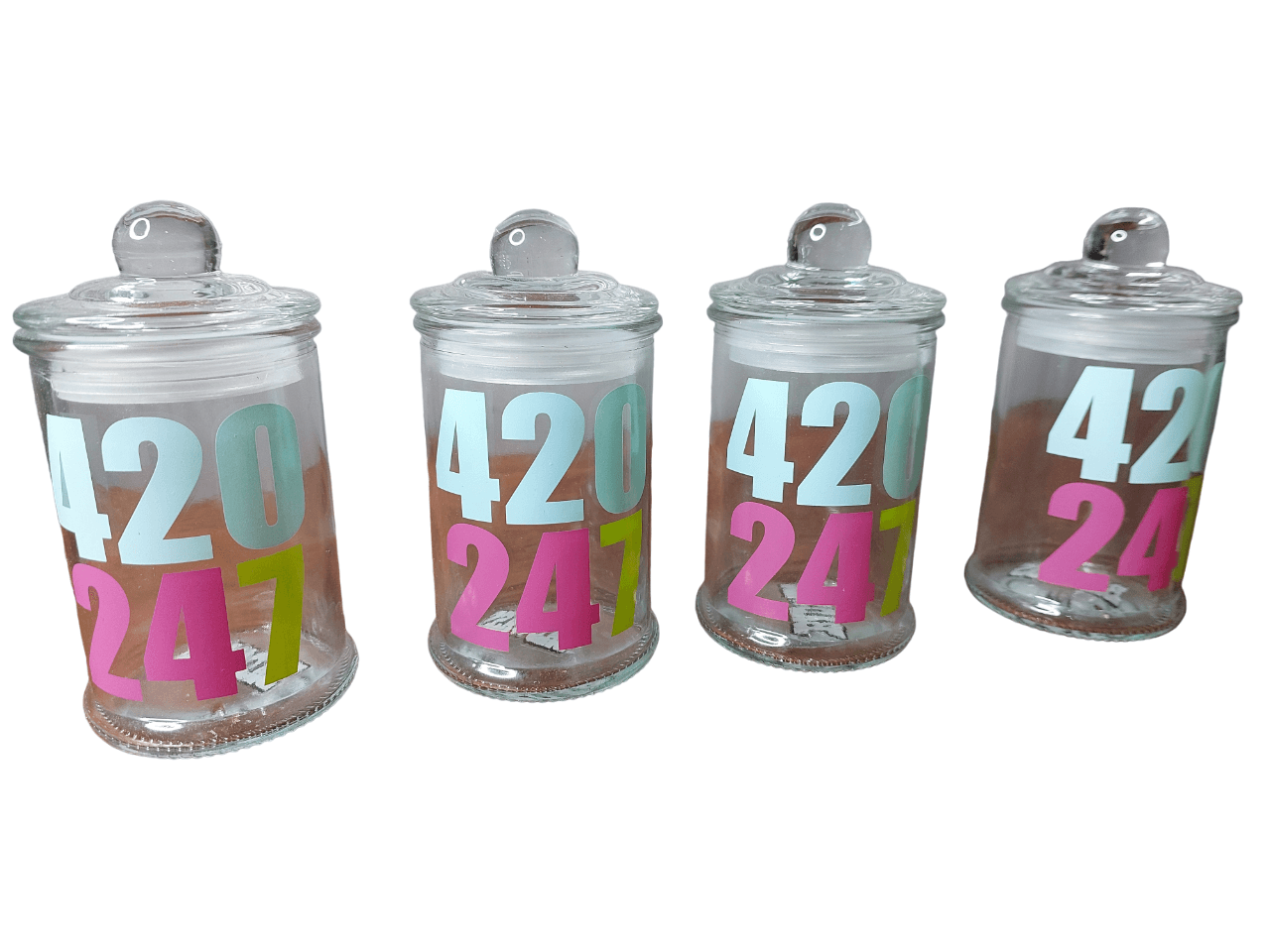 420 Glass Stash Jar