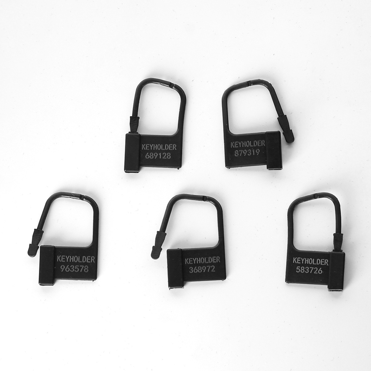 Chastity Plastic Seal Tag Key