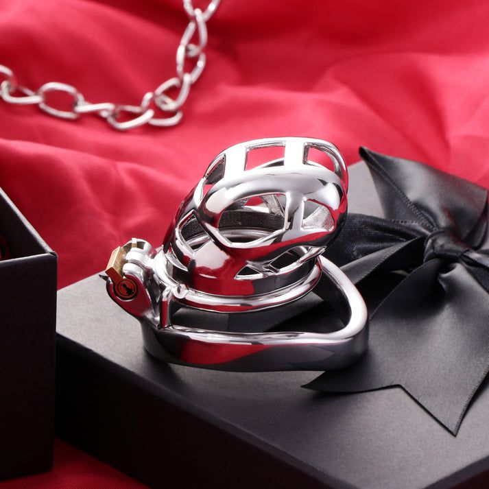 Stainless Steel Nana Cobra Chastity Cage