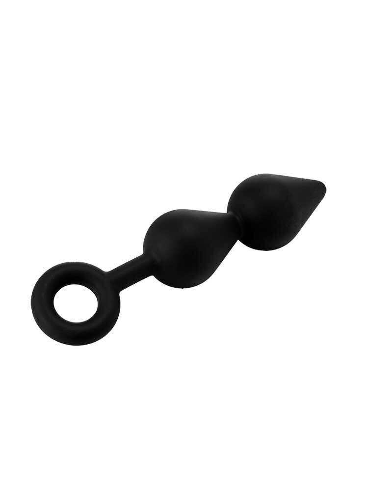 Double Drop XL Silicone Anal Beads