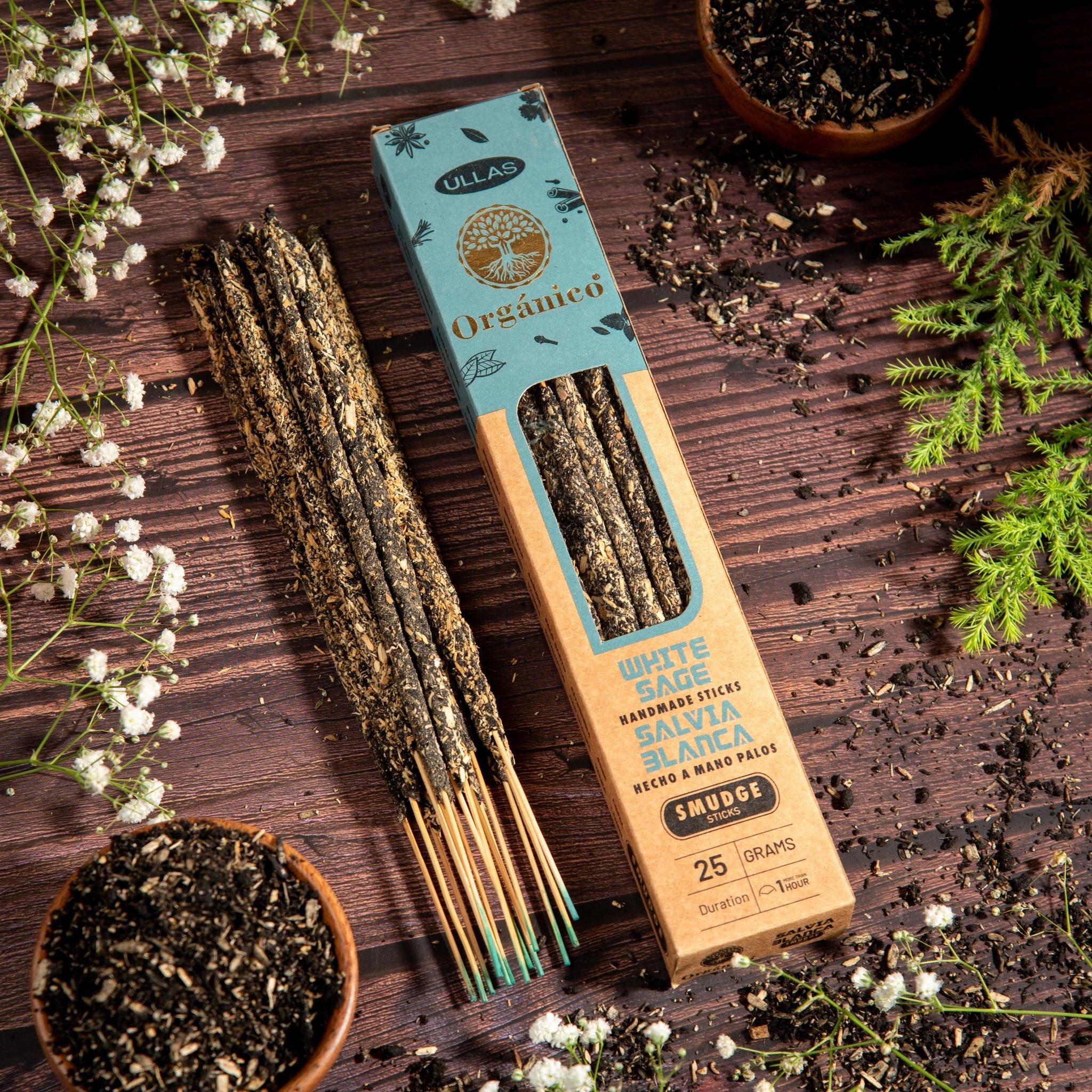 Premium White Sage Smudge Incense Sticks