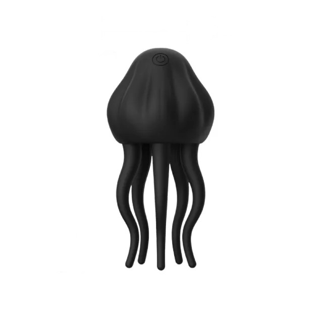 Rechargeable Jellyfish Glans Vibrator for Men