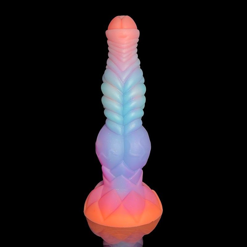 Glowing Fantasy Dragon Dildo, display