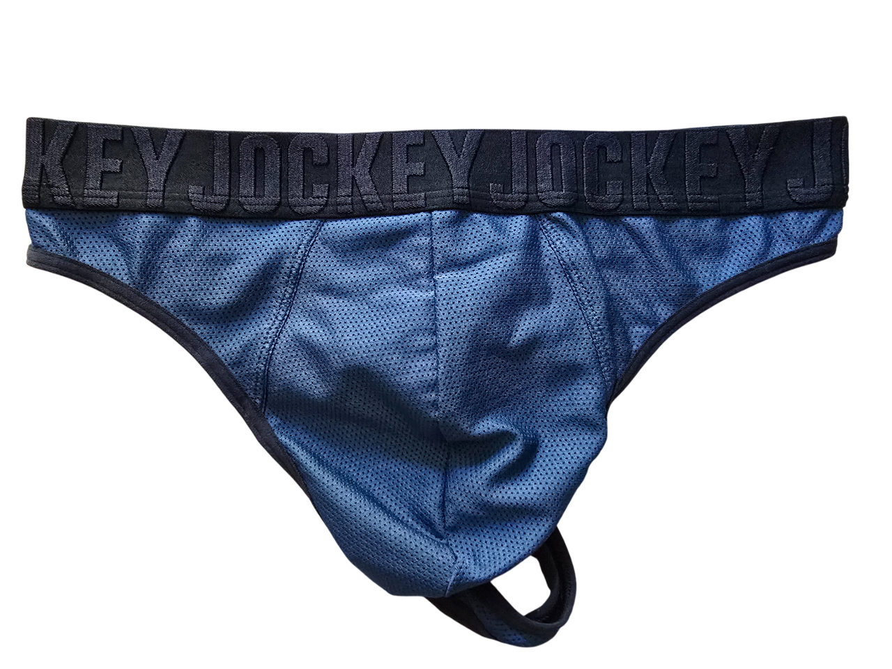 Jockey Men's G-string - Navy Embossed
