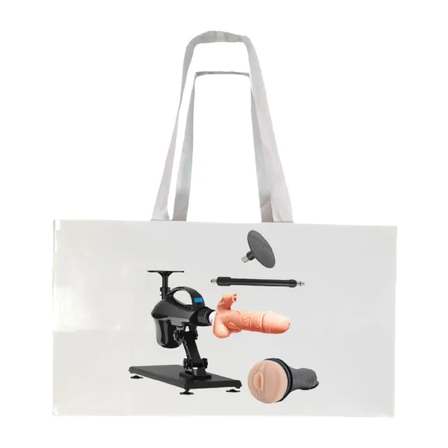 Thrusting Sex Machine – Adjustable 4 Attachments & Plug-In Power